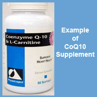 Example of CoQ10 Supplement